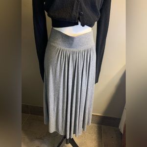 Kit and Ace Gray Midi Skirt